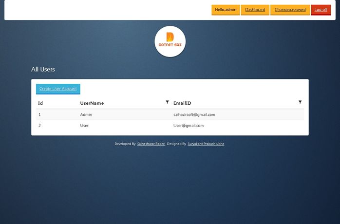 All Registered User Details